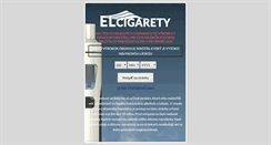 Desktop Screenshot of elcigarety.sk